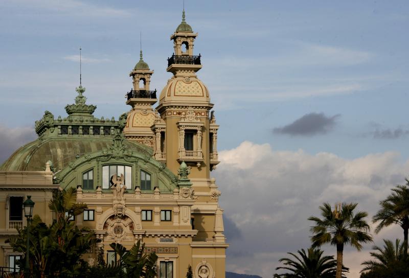 Arquitetura da Ópera de Monte Carlo em Mônaco