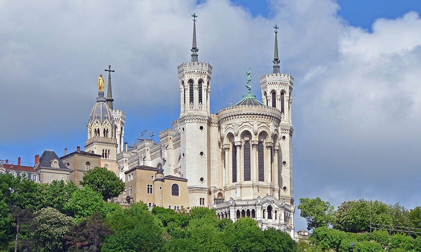 Basílica Notre Dame de Fourvière em Lyon
