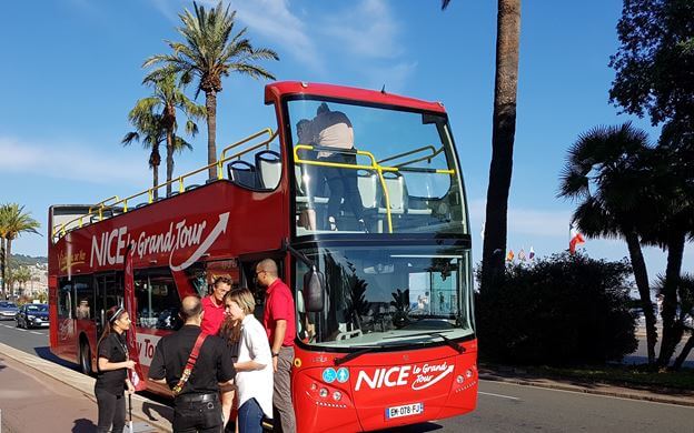 Passeio de ônibus turístico em Nice - Le Grand Tour