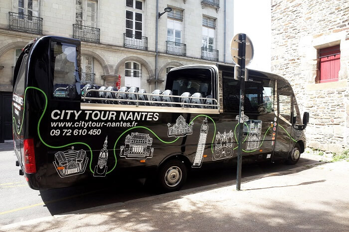 City Tour em Nantes de Ônibus Turístico
