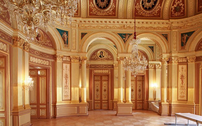 Interior do Grand Theatre em Bordéus